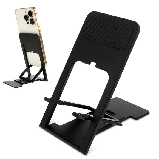 Foldable Phone Stand — 4-Angle Adjustable Desk Holder