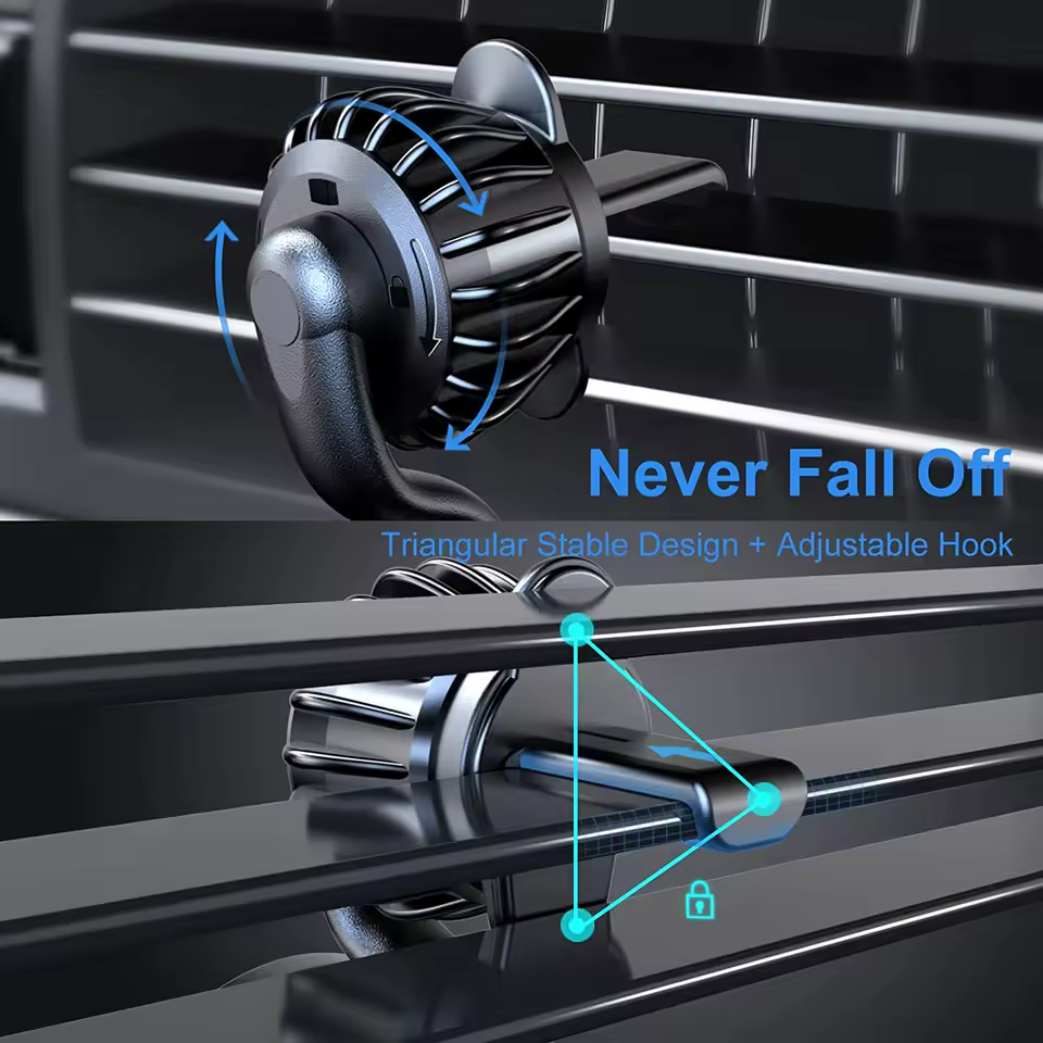 Magnetic Car Phone Mount — 360° MagSafe Compatible