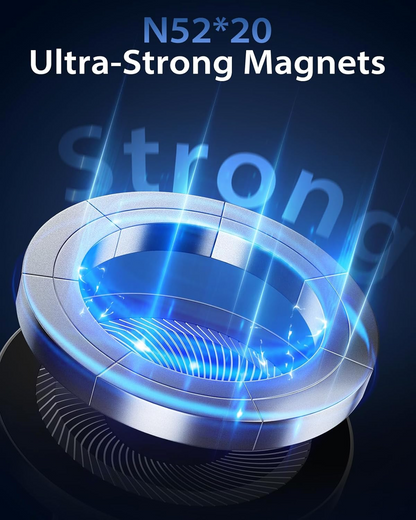 Magnetic Car Phone Mount — 360° MagSafe Compatible